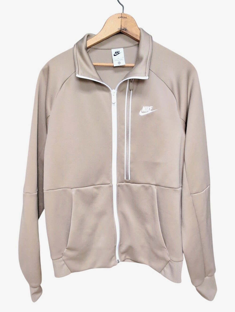 Nike Sportswear Tribute N98 Zip Up Track Jacket Men's MEDIUM Khaki  DA0003-247